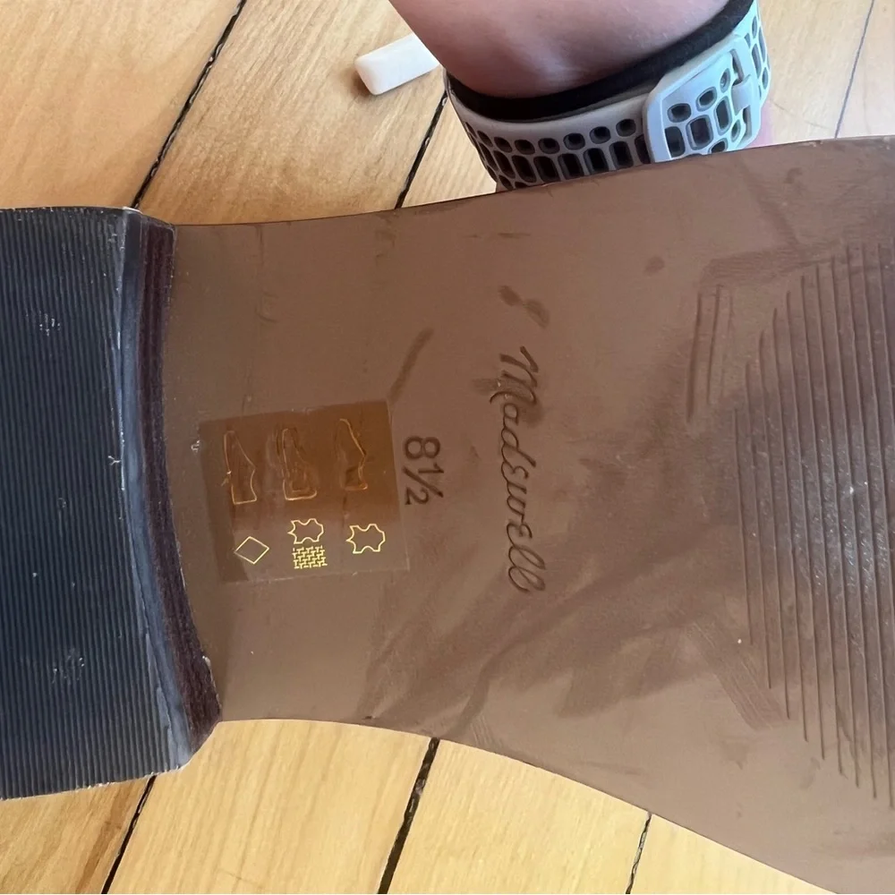 Madewell brown leather loafers - Picture 2 of 2